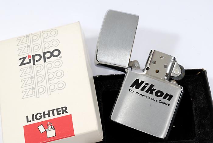 Nikon Zippo Lighter