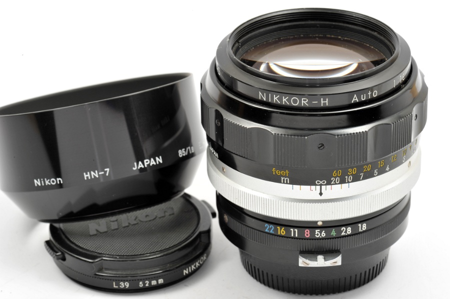 ライトブラウン/ブラック Nikon Nikkor-H Auto 85mm f1.8 - 通販 - www